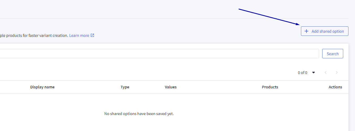 configure v2 Product options